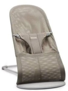 BABYBJORN - leżaczek BLISS MESH - Szary Beż