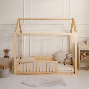 BELLAMY WOOD NEST - łóżko domek Montessori 90x200